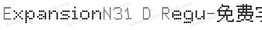 ExpansionN31 D Regu字体转换